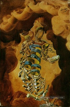 Salvador Dalí Painting - Madonna en partículas Salvador Dali